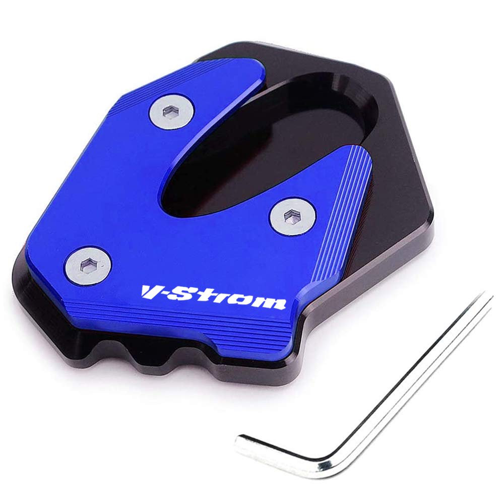 AWECOT Kickstand Side Stand Extension Extender Plate Pad for Suzuki VStrom250 DL2502017-2021 Accessories