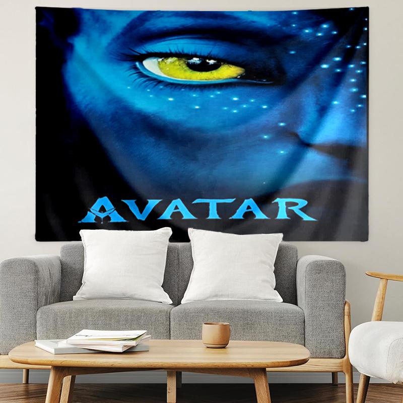 Avatar-Print Wandteppich, Leichte Wandbehang, für Schlafzimmer, Wohnheim, Wohnzimmer, Heimkunstdekor - Geburtstags-Weihnachtsgeschenk für Freunde