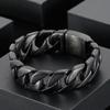 European and American Tide People Fashion Personality Simple and Elegant Men's Titanium Steel Bracelet