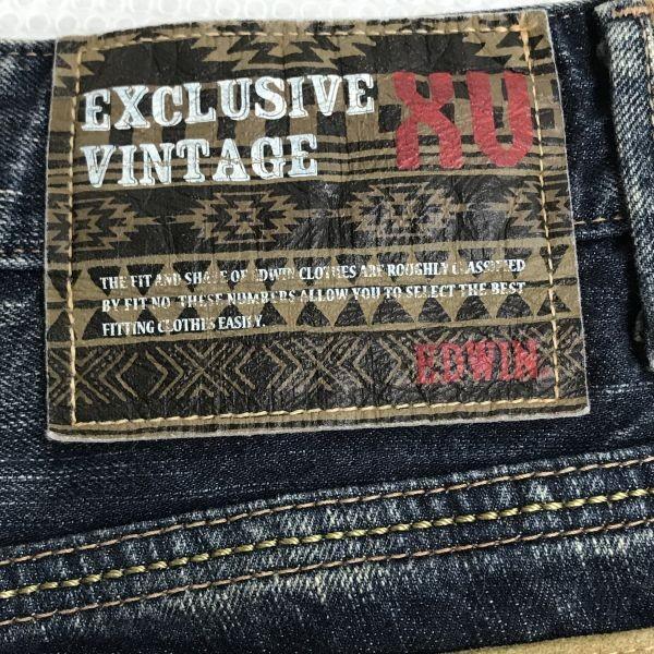 Made in Japan EDWIN 441XVS Exclusive Vintage Western Bootcut Denim Pants Men W28 L85 cBH617-e(USED)
