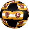 SIZE 5 Dynamo Dresden Soccer Ball Colorful All Ages Machine Stitched PVC Competition Ready Durable High-Bounce