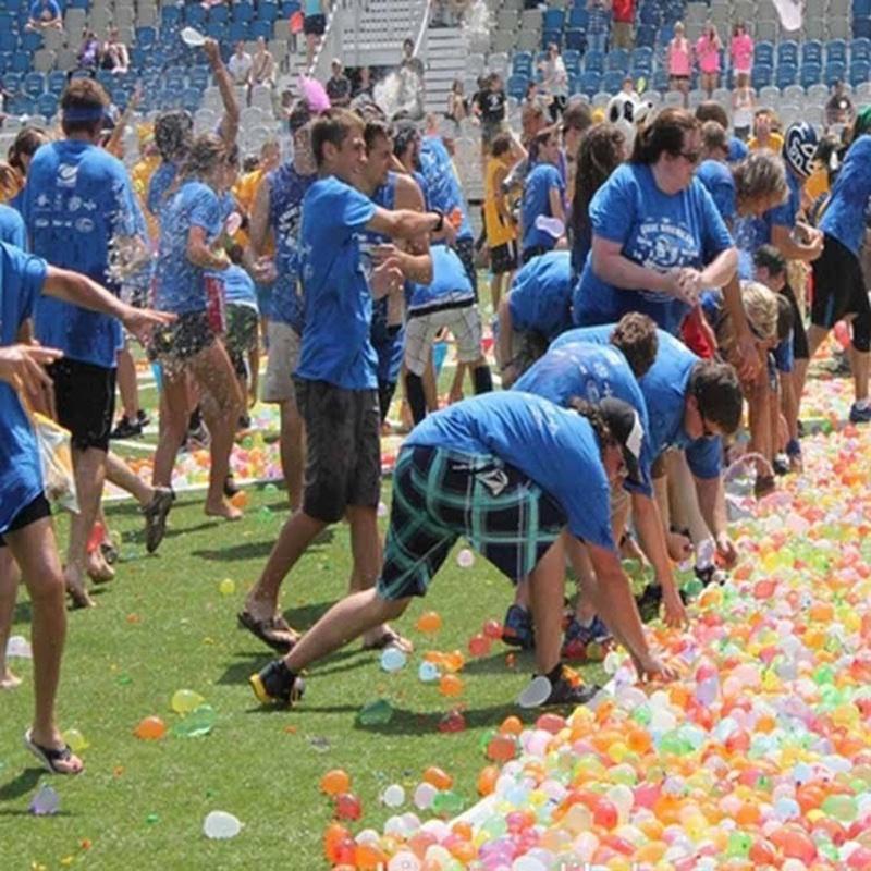 Outdoor Party Summer Prank Balloon Bombs Children Playing In The Water Toys