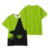 Summer Round Neck 3D Witch Printed Top Fashionable Casual Short Sleeved Women's T-shirts