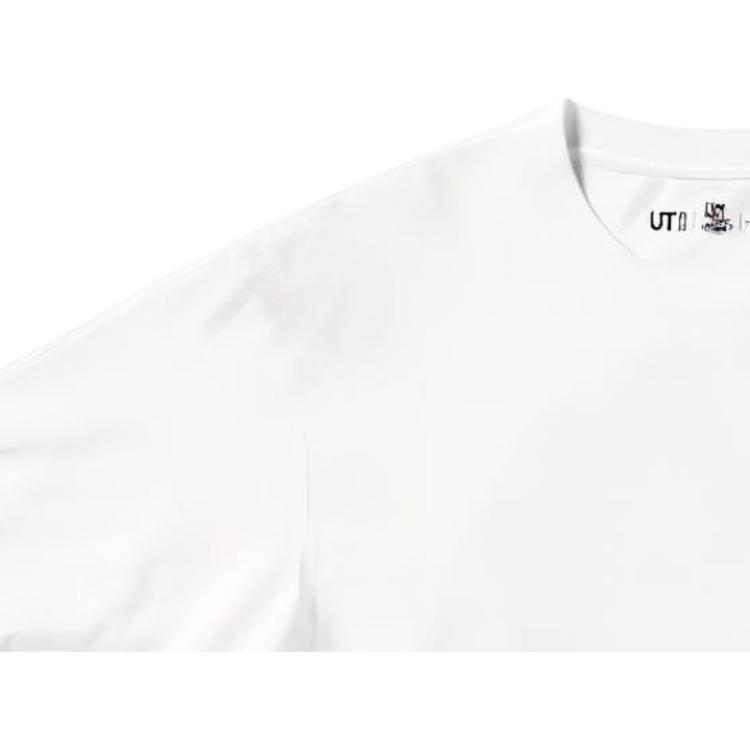 Uniqlo × Kosuke Kawamura x Capcom Collaborazione SS24 Stampa Grafica Gioco T-shirt a Maniche Corte Unisex Top Bianco 466092-00