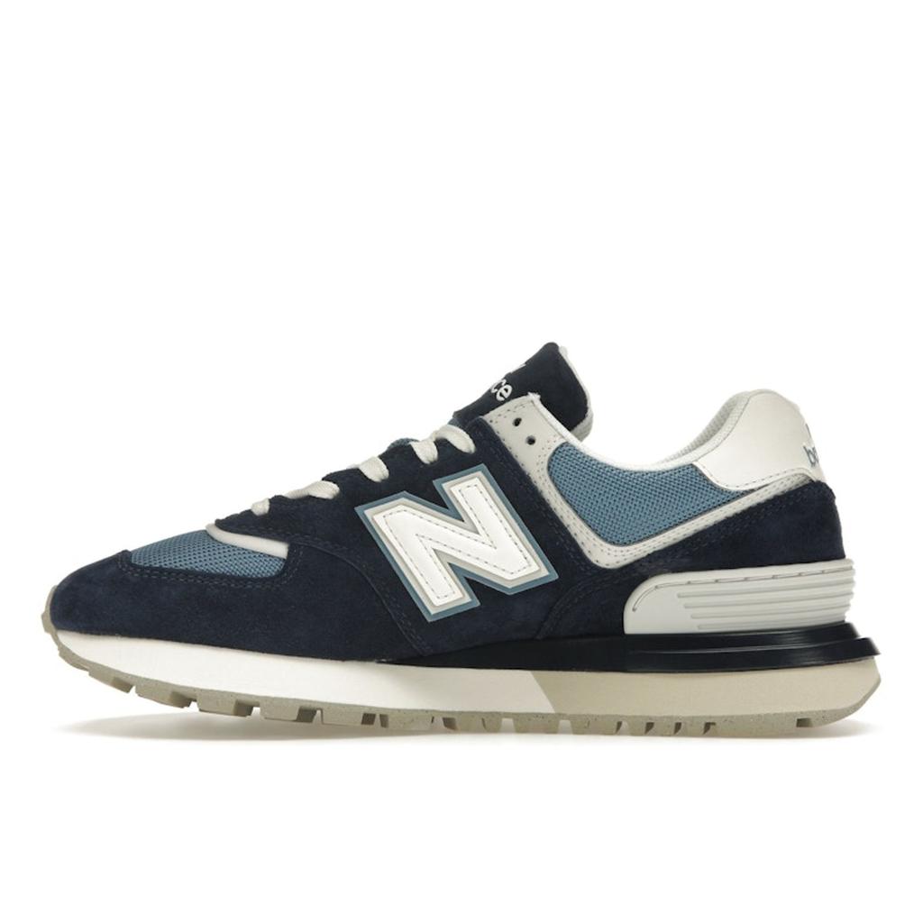 New Balance 574 Legacy Navy Sea Salt Unisex Sneakers Blue U574LGVC