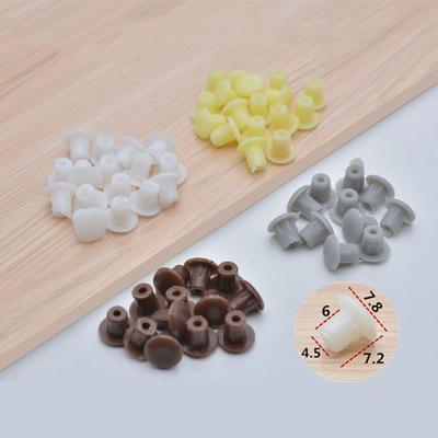 100Pcs Grommet Drill Hole Plug Hole Ornament Hardware Dust Plug Stopper Screw Decor Furniture Hole Covers Protective Cap