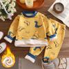 Children's Thickened Fleece Thermal Underwear Set