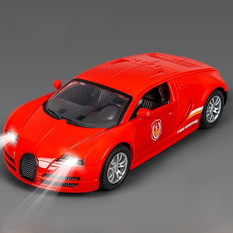 Trägheits-Polizeiauto-Modell mit Licht und Ton für Kinderspielzimmer