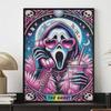 Creative Diamond Painting Kit for Adults DIY Ghost Rhinestone Picture Canvas for Leisure Craft Wall Art and Gift Making Fun Set