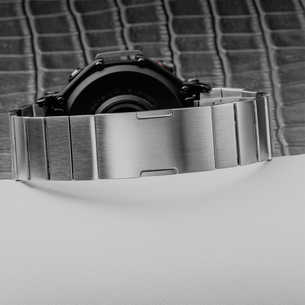 Cinturino in Metallo di Titanio per Huami Amazfit T-rex 3/2/1 Cinturino in Acciaio Inossidabile per Amazfit T-rex Ultra/Pro Braccialetto Regolabile per Smartwatch