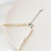7-8mm Natural Baroque Freshwater Pearl Necklace Classic Fashion Jewelry for Women