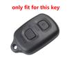 Key Fob Remote Case Protective Fit For Daihatsu Sirion 2 Terios Sirion 2 Ipsum Fit For Toyota Corolla G6 Rav4 Key Ring Mount