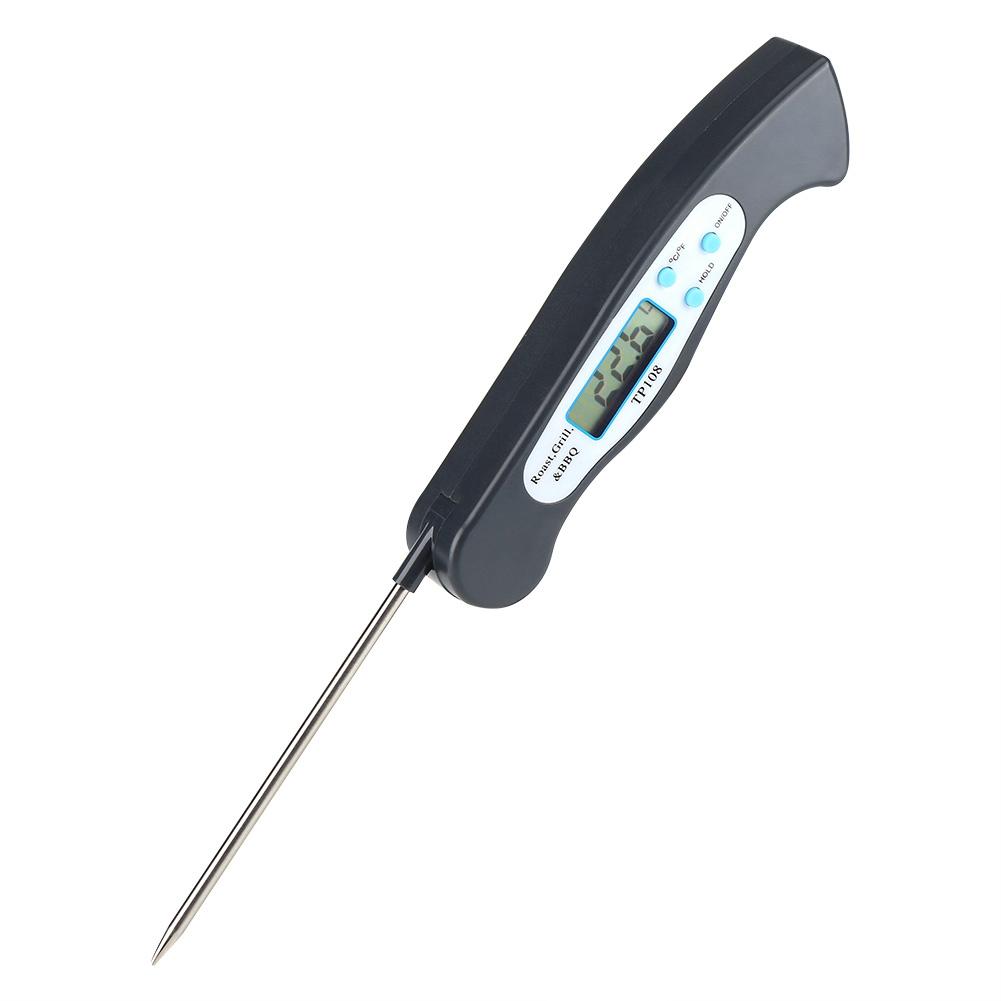 1Pc LCD Digital Cooking Food Probe Thermometer for Kitchen BBQ Mt Temperature Msurement