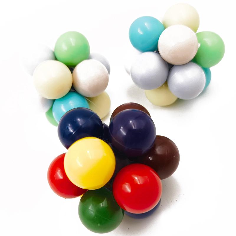 1Pc Variety Bead Decompression Atomic Ball Decompression Toy Molecular Ball  Exotic Toy