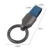 Pendant Car Key Chain Leather Keychain Fashion Car Key Ring  Accessories