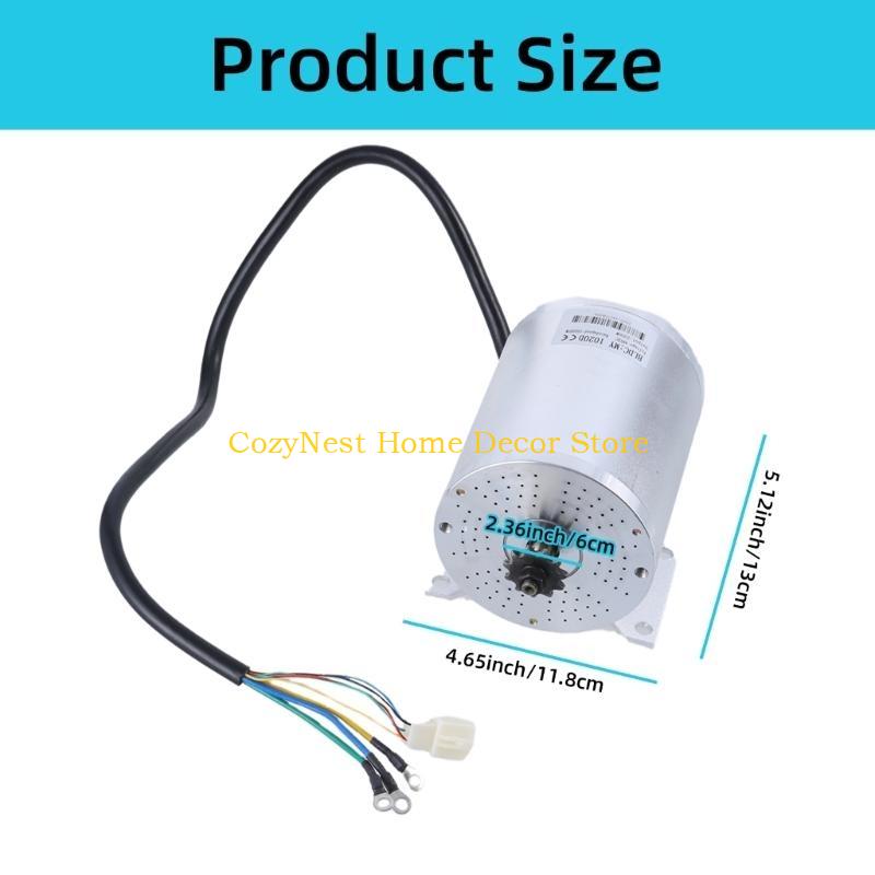 92MF Brushless Motor Completes Kits DC48V 2000W Electric Scooter Drive Motor