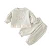 Toddler Girl Korean Lace Spring Hoodie Two-Piece Set (2026)