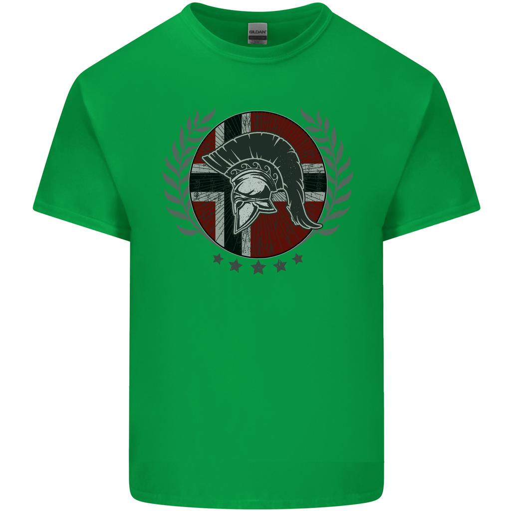 Norway Bodybuilding Flag Gym Training Spartan Unisexs Light Cotton TShirt