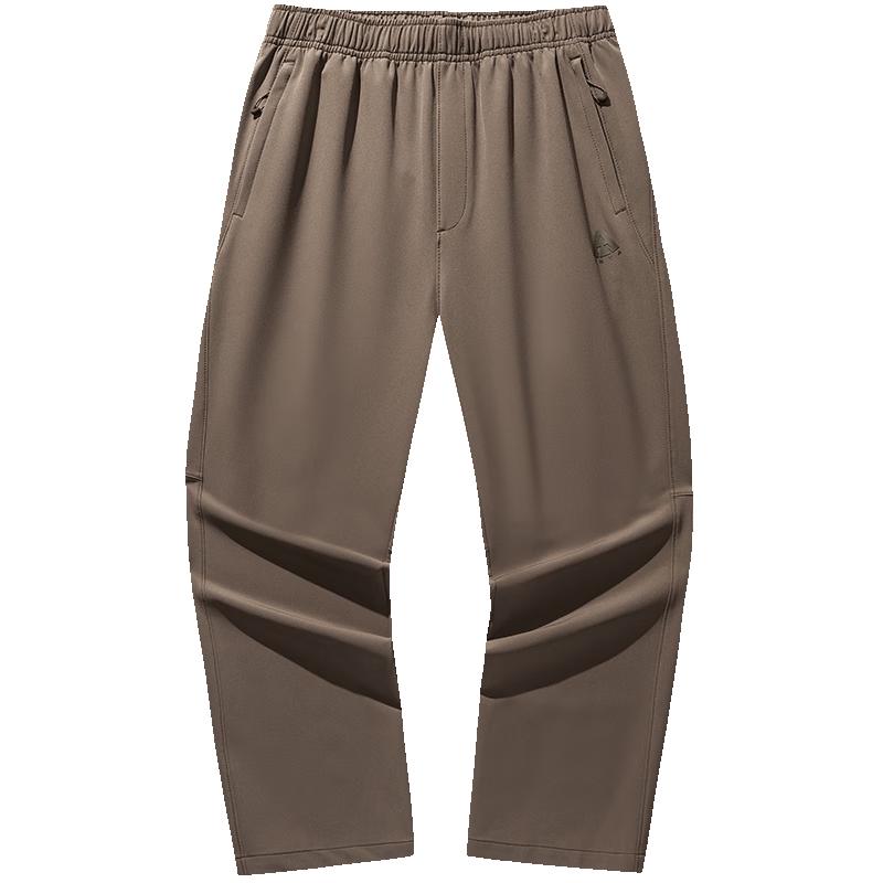 Anta Men's Earth Shell 3.0 Water-Repellent Outdoor Softshell Pants