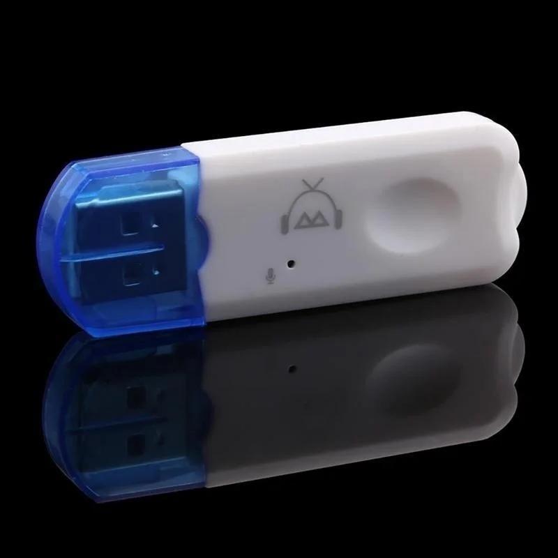 

Смартфон Підтримка A2DP Бездротовий USB Bluetooth Аудіоприймач Адаптер Донгл Аудіо USB Стерео для Автомобіля Навушники 1pcs