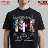 Evanescence Rock Band T-Shirt, Signature Album Band Shirt, Gift for Fans Unisex T-Shirt