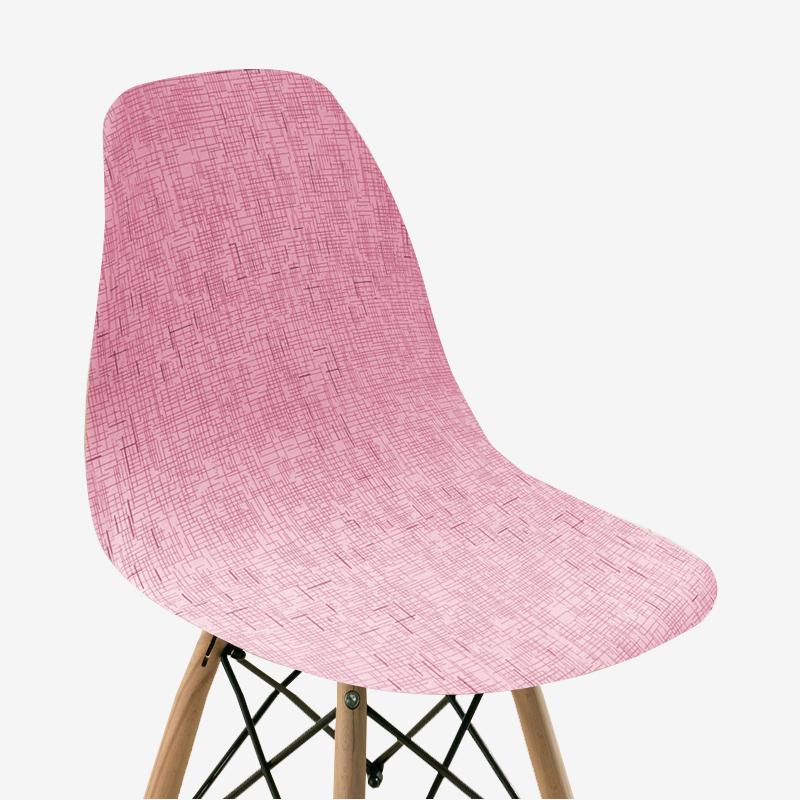 Floral Printed Shell Chair Covers Elastic Seat Cushion Cover Protector for Chairs Fitted Kitchen Living Room for Home Decor 1pc