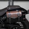 Stylish PU Motorcycle Side Bag Quick Release Vintage Motorcycle Side Bag Leather Bag for Urban Riders And Adventurers