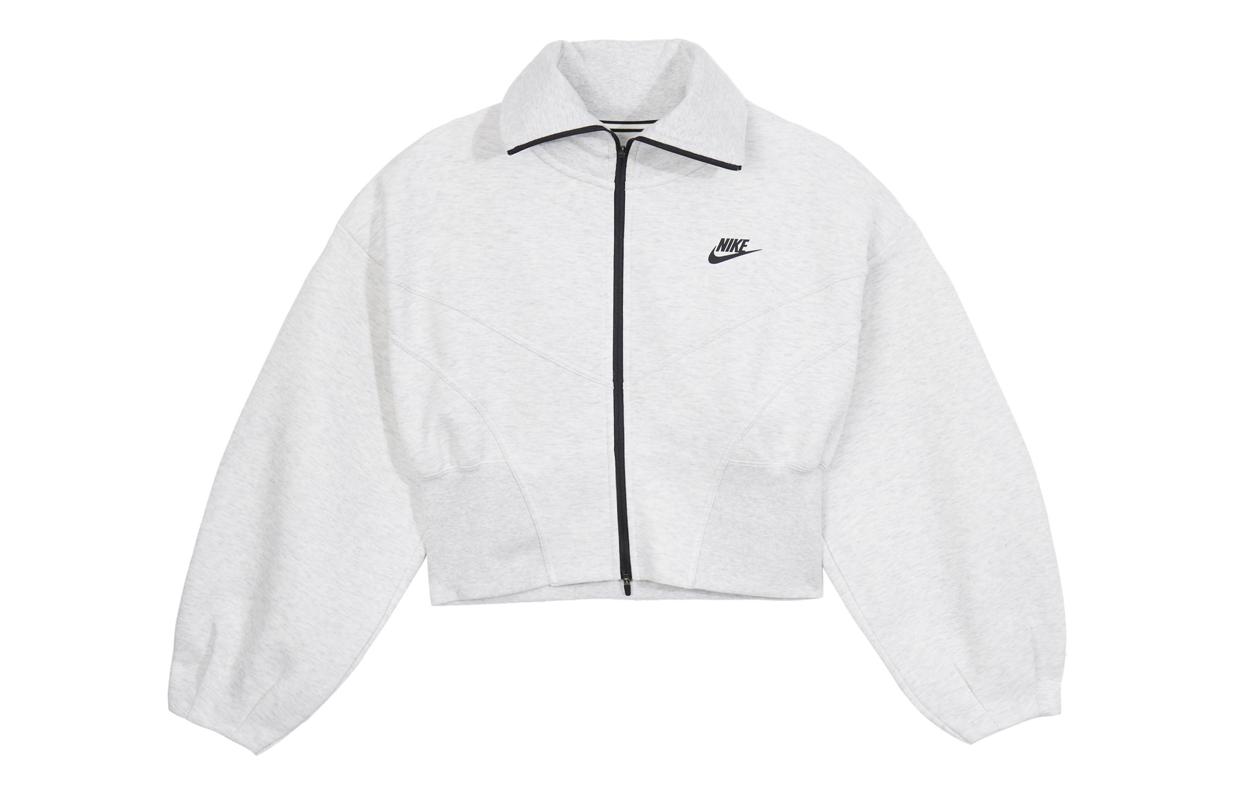 Nike Sportswear Tech Fleece Jackets & Coats Women s Light Gray FN2524-013 XS