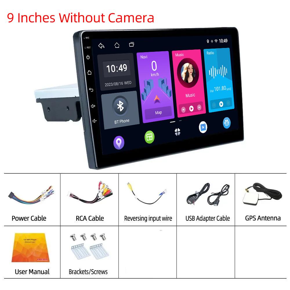 Radiou Auto Hippcron Android 11 1 Din Autoradio 2G 32G Universal 7"/9" WIFI GPS Bluetooth Audio Multimedia Video Player