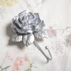 Artistic Heart Shape Wall Mount Hook With Floral Rose Designs Great For Organizing Small Items