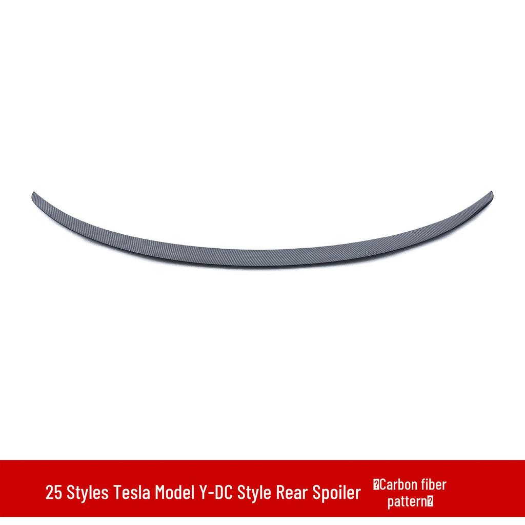 Tesla Model Y 2025 Body Kit: Rear Spoiler, Front Lip, Side Skirts, Tail Wing, Rear Diffuser, and Lip Extensions