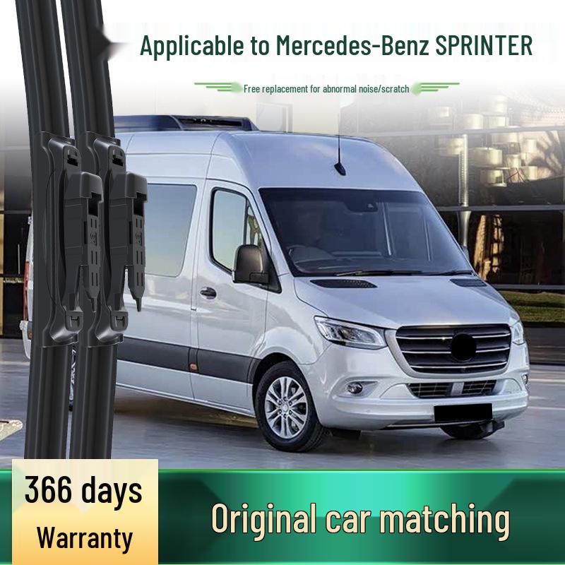 Бескаркасная бесшумная щетка стеклоочистителя Mercedes-Benz Sprinter Резиновая полоска