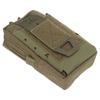 Molle Beutel Tasche Militärisch Outdoor Weste Pack Tasche Handyhülle Jagd EDC Werkzeugtasche für Wandern Angeln Grün