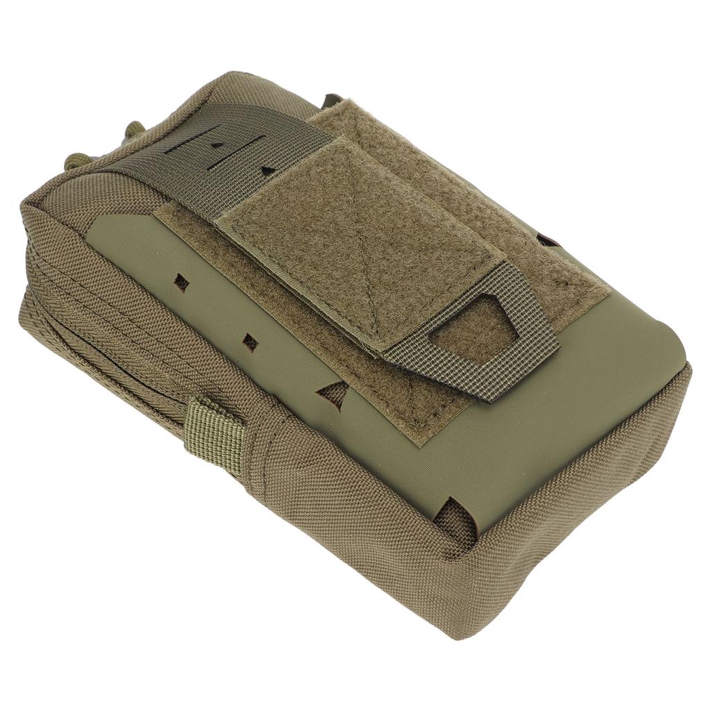 Molle Beutel Tasche Militärisch Outdoor Weste Pack Tasche Handyhülle Jagd EDC Werkzeugtasche für Wandern Angeln Grün