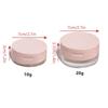 Leere Air Cushion Puderquasten-Box Mit Puderquaste Spiegel Groß Oder Klein Elastisches Netz Tragbarer Make-up-Behälter Für Losen Puder