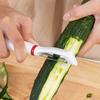 Household Stainless Steel Fruit Peeler with Ergonomic Handle Vegetable Scraper Potato Peeler