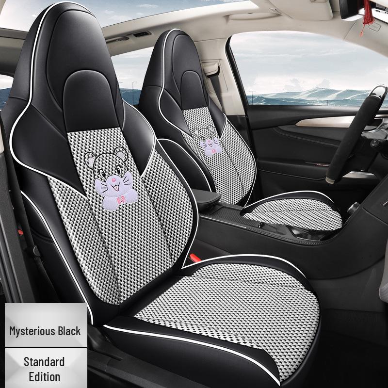 HT Custom Leather Car Seat Cover for Lynk&Co 0605030201 - All-Season, Full Package Cushion