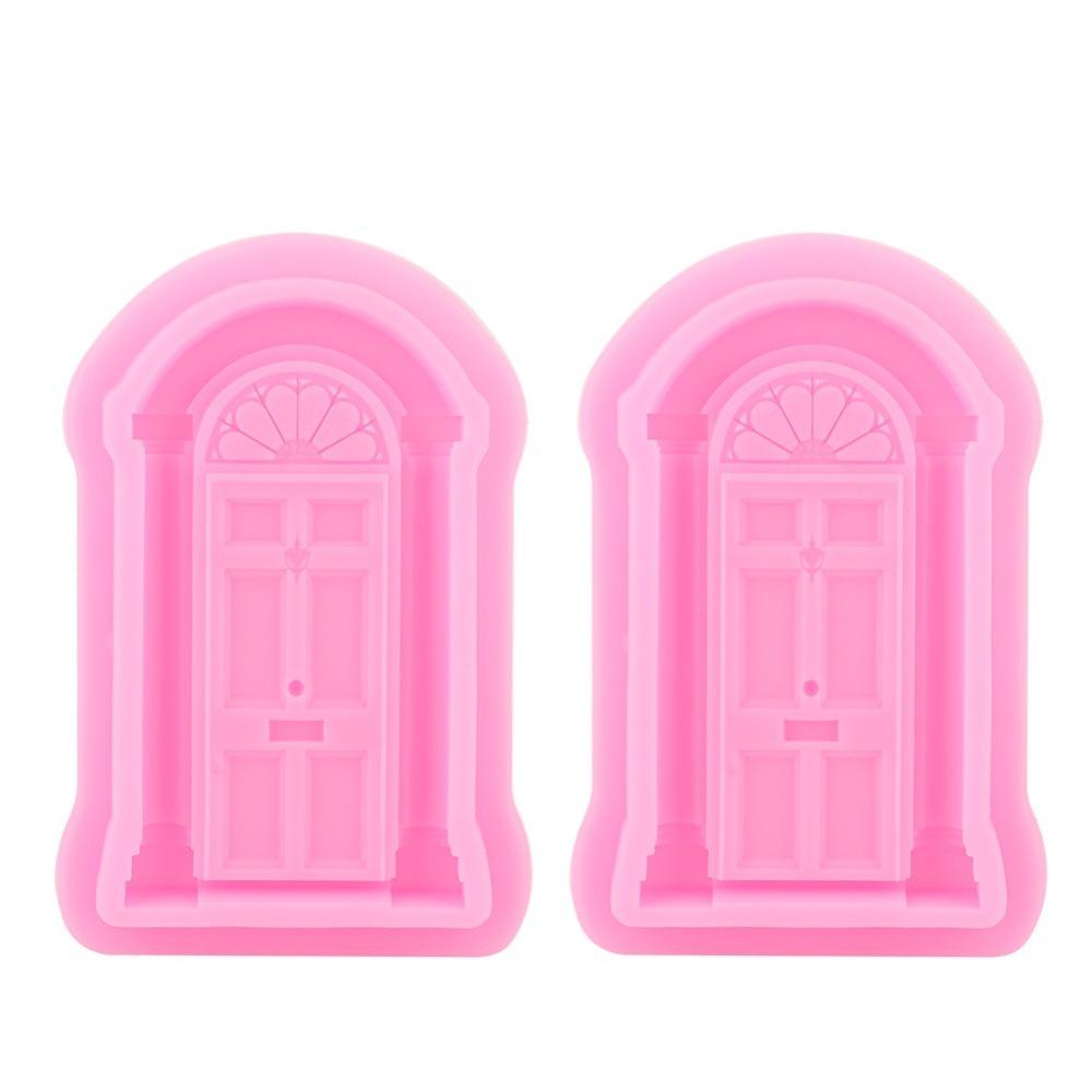 2PACK Food Grade Silicone Silicone Mold Nonstick Fondant Mold Baking Mold  Chocolate Candy розовый