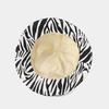 Cow/ Leopard Print Bucket Hat Cat's Ears Basin Hats New Panama Fishing Cap  Unisex