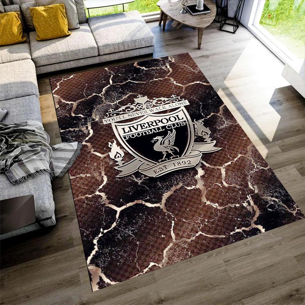 Liverpool Carpet Perfect for Entryway Bedrooms Hallway Game Room Anti-slip Rug Decorate Offices Wedding Party Gift