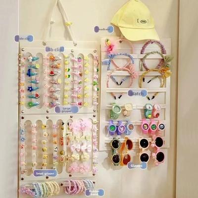 Simple Felt Cute Fashion Accessories Hanging Bag Jewelry Earrings Storage Wall Bag Hair Clip Headband Storage Bag