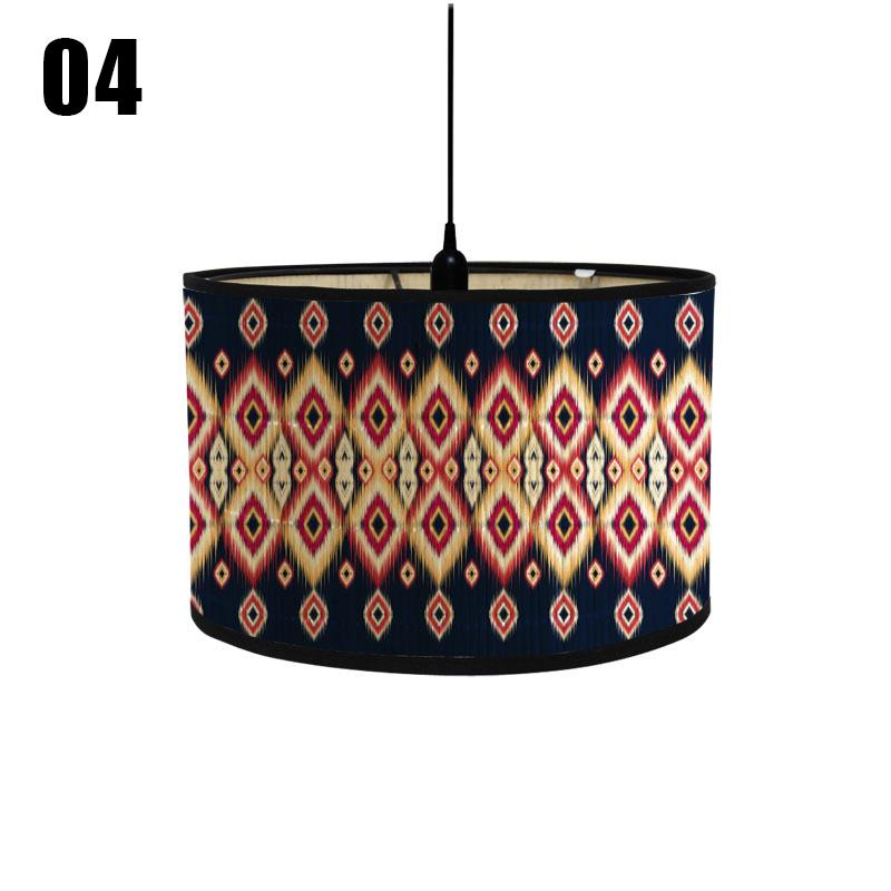 Retro Style Bamboo Art Lamp Shade Lampshads Cafe Restaurant Ceiling Cover Chandelier Homestay Room Decor Lamp Cover