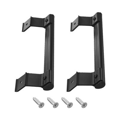 Ergonomic Door Handle Glass Door Handle Door Replacement High-Temperature Coating Rust Resistant For Sliding Doors