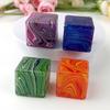 Pattern Cube Squeeze Toy Anxiety Relief Stress Ball Sensory Toy Decompression Stress