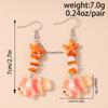2025 New Clownfish Starfish Pendent Earrings for Women Bohemia Handmade Beads Beach Earrings Delicate Summer Jewelry Gifts