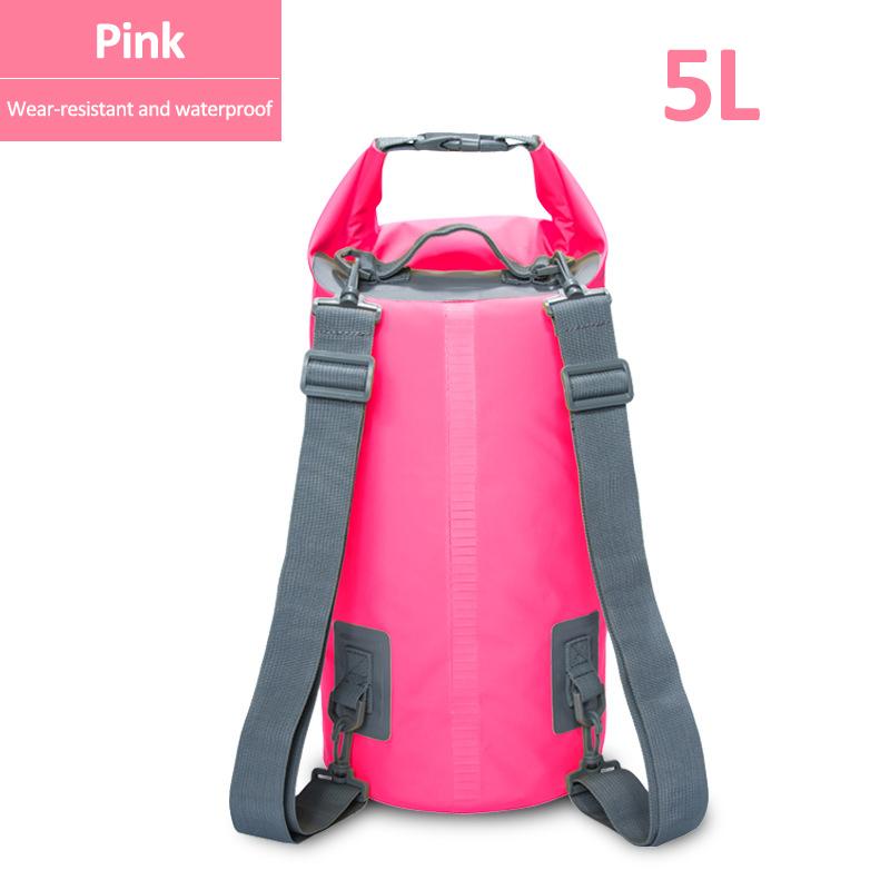 Outdoor Sport PVC Wasserdichter Aufbewahrungs-Trockensack für Kanu Kajak Rafting Schwimmen Reise-Kit Sack Rucksack