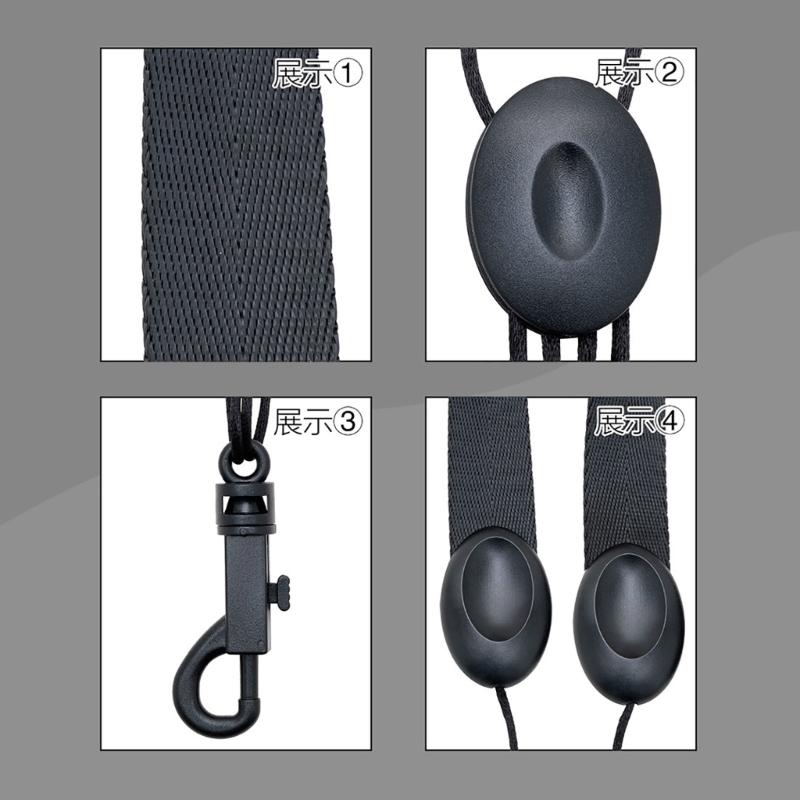 Saxophone Strap Adjustable Neck Strap Clarinet Harness Nylon Decompression Neck Strap Sax Shoulder Belt Durable