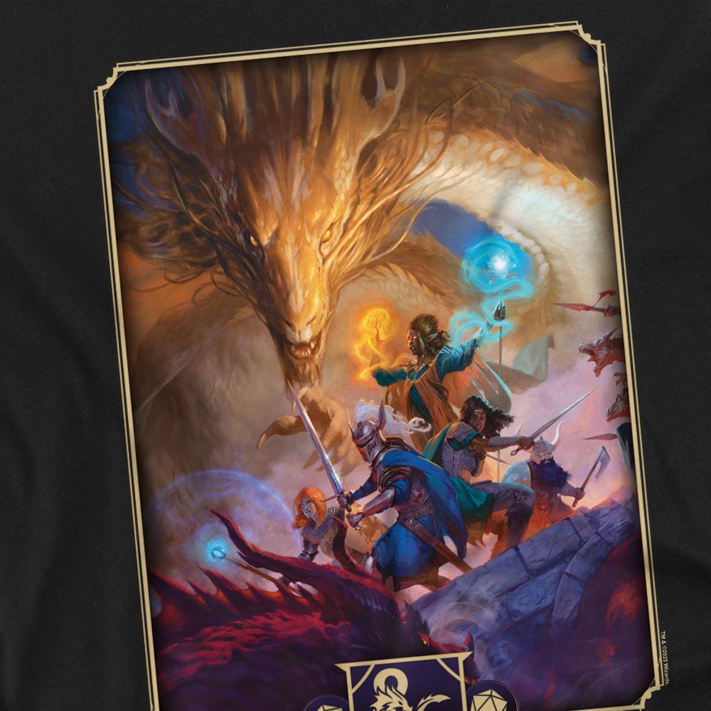 Dungeons & Dragons Unisex Adult 2024 Player's Handbook Cover T-Shirt