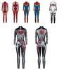 Halloween Spiderman Cosplay Jumpsuit Women's Slim Tights Bodysuit
