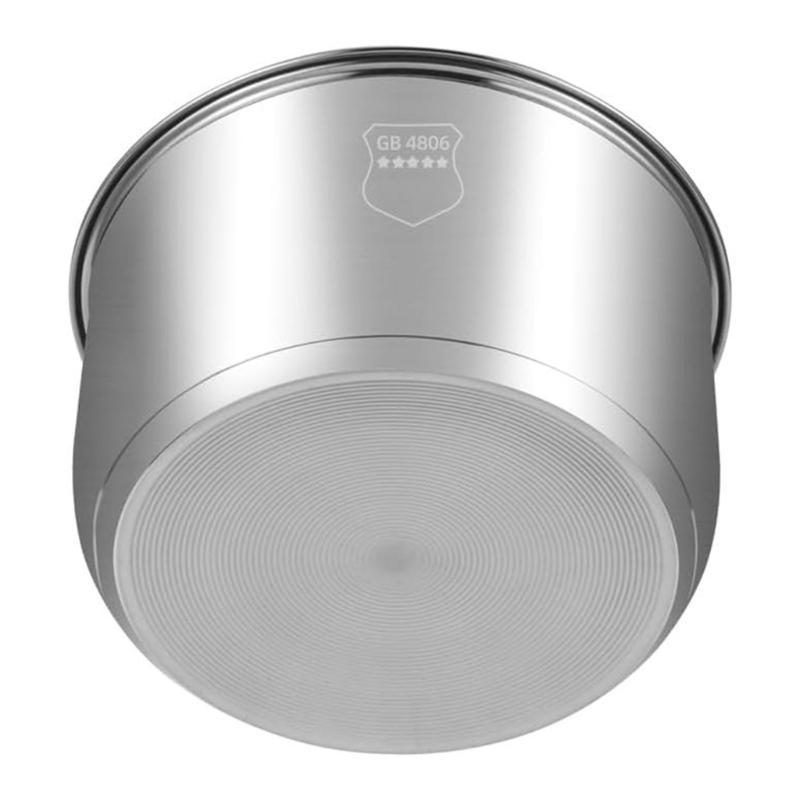 

Nonstick Cooking Pot Replacement Kitchen Food Rice Cooker Liner 3L Stainless Steel Rice Cooker Inner Container Cookware 1